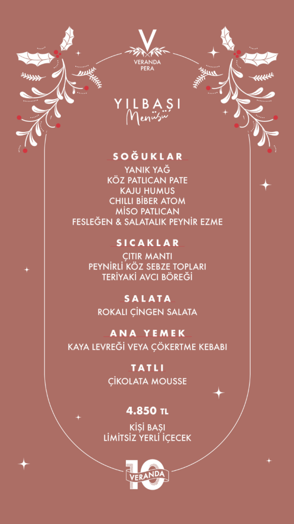 veranda yılbaşı programı