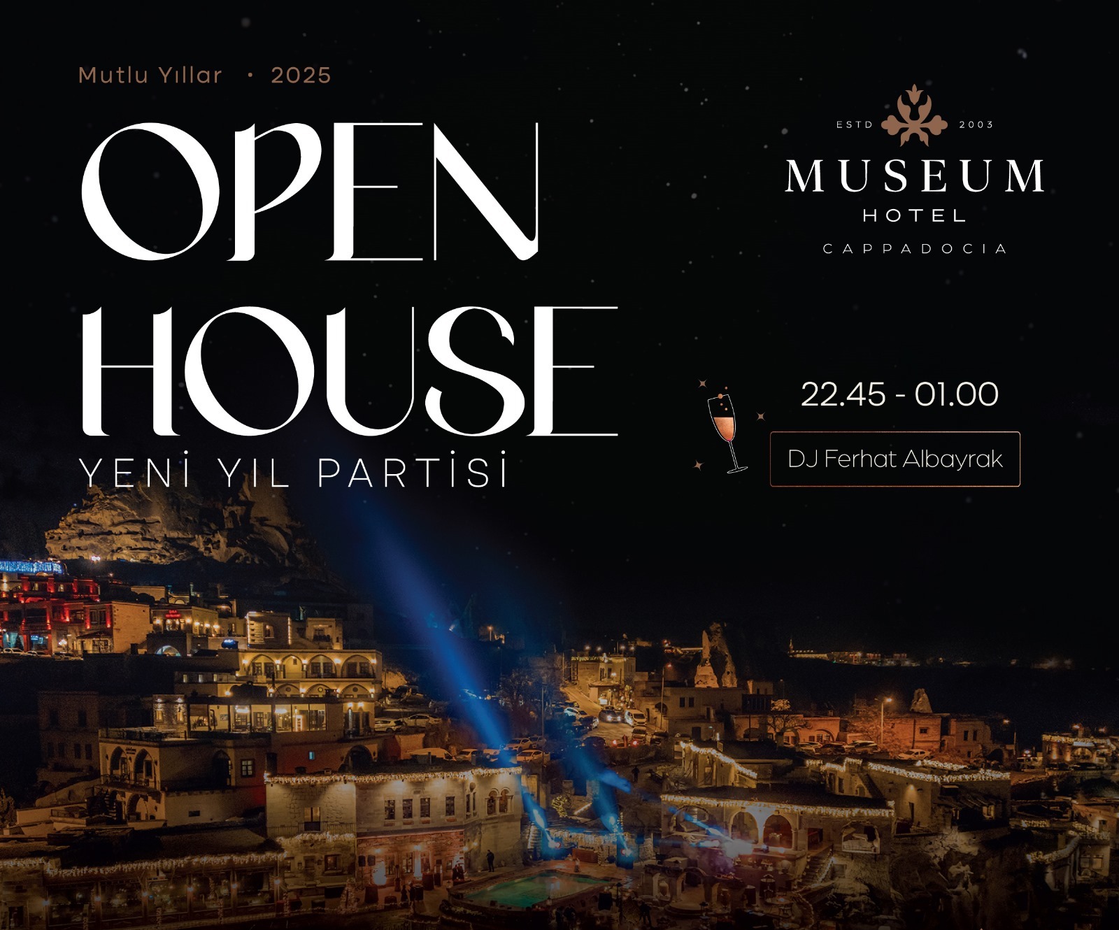 Kapadokya yılbaşı