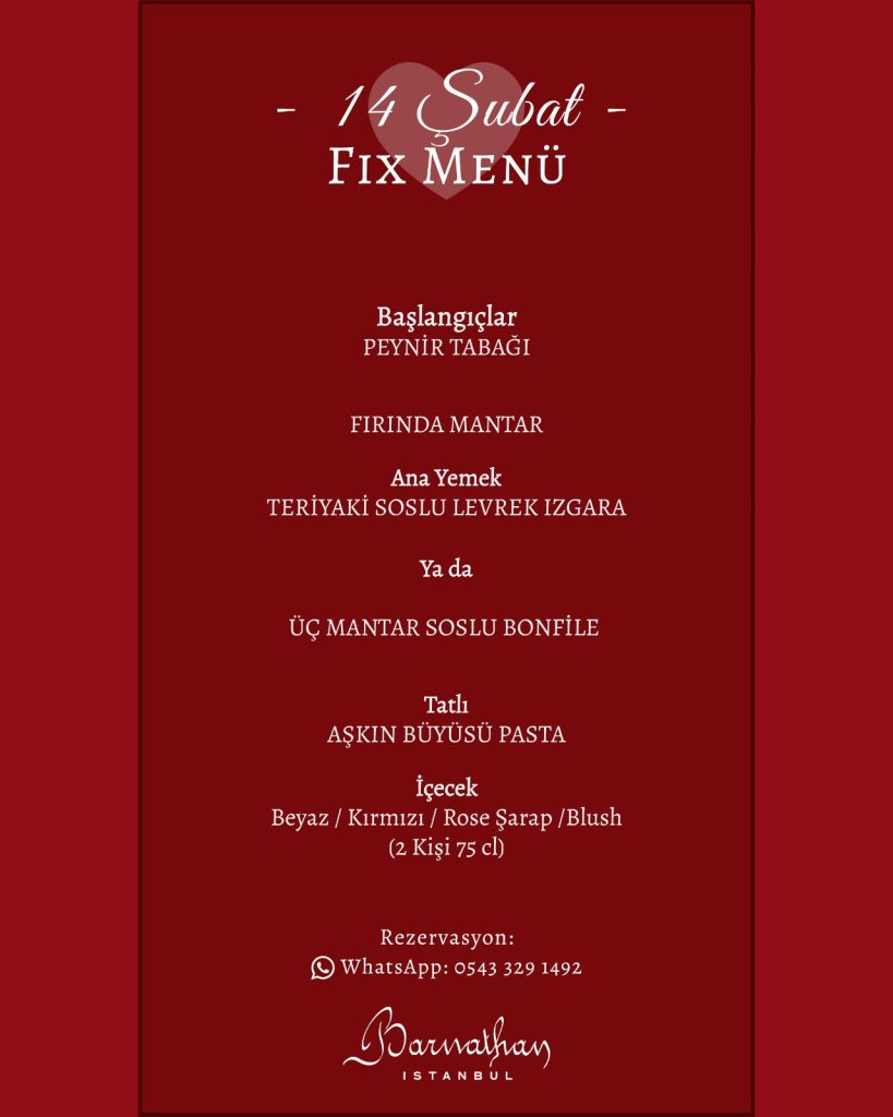 barnathan sevgililer g&uuml;n&uuml;