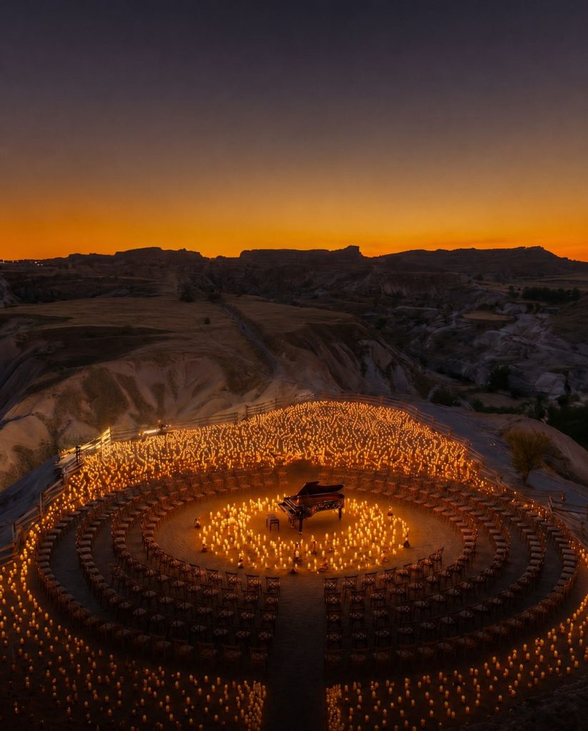 candle light cappadocia